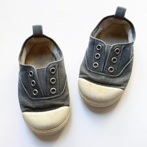 The Grey Canvas Sneakers